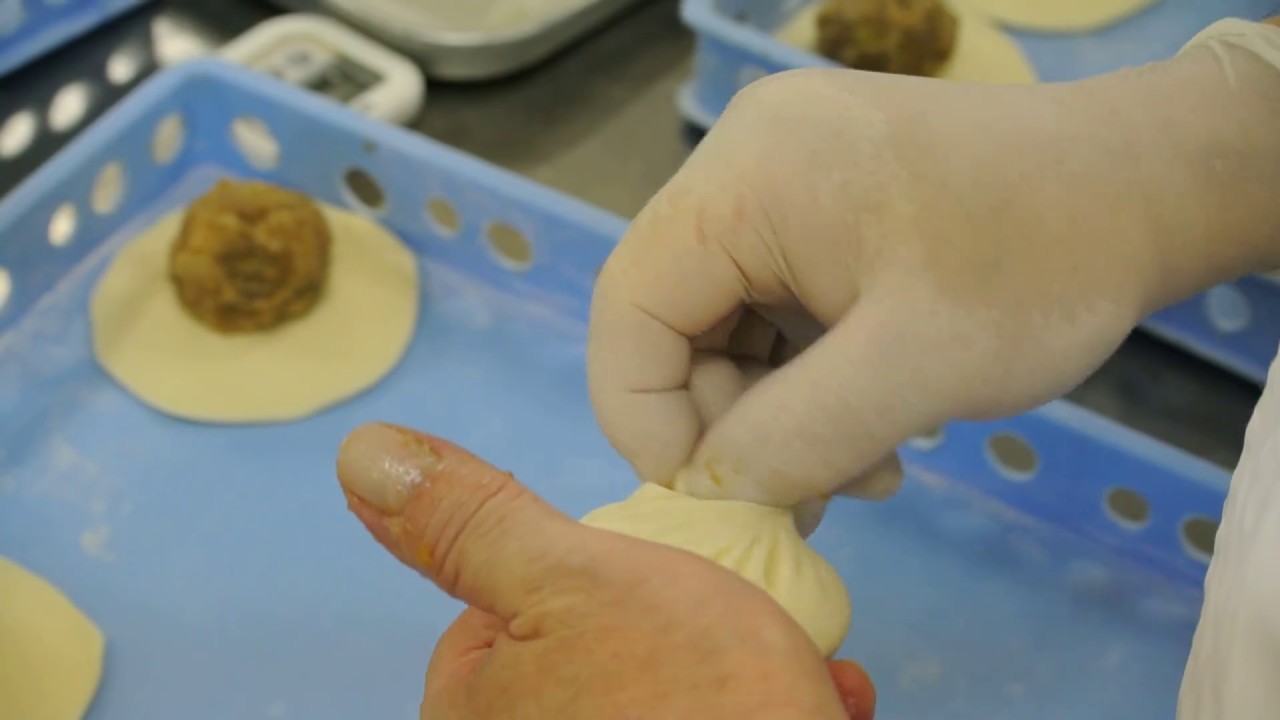 肉まんの包み方 Youtube