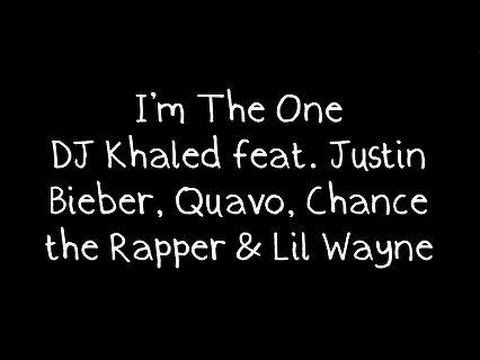 DJ Khaled - I'm the One Lyrics Video Ft Justin Bieber, Quavo, Chance the Rapper, Lil Wayne