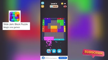 Slide Jam Level 6 Walkthrough 🧩 | Step-by-Step Puzzle Solution!