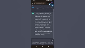 ChatGPT AI Spirituality ACIM Lesson 169 - By grace I live. By grace I am released