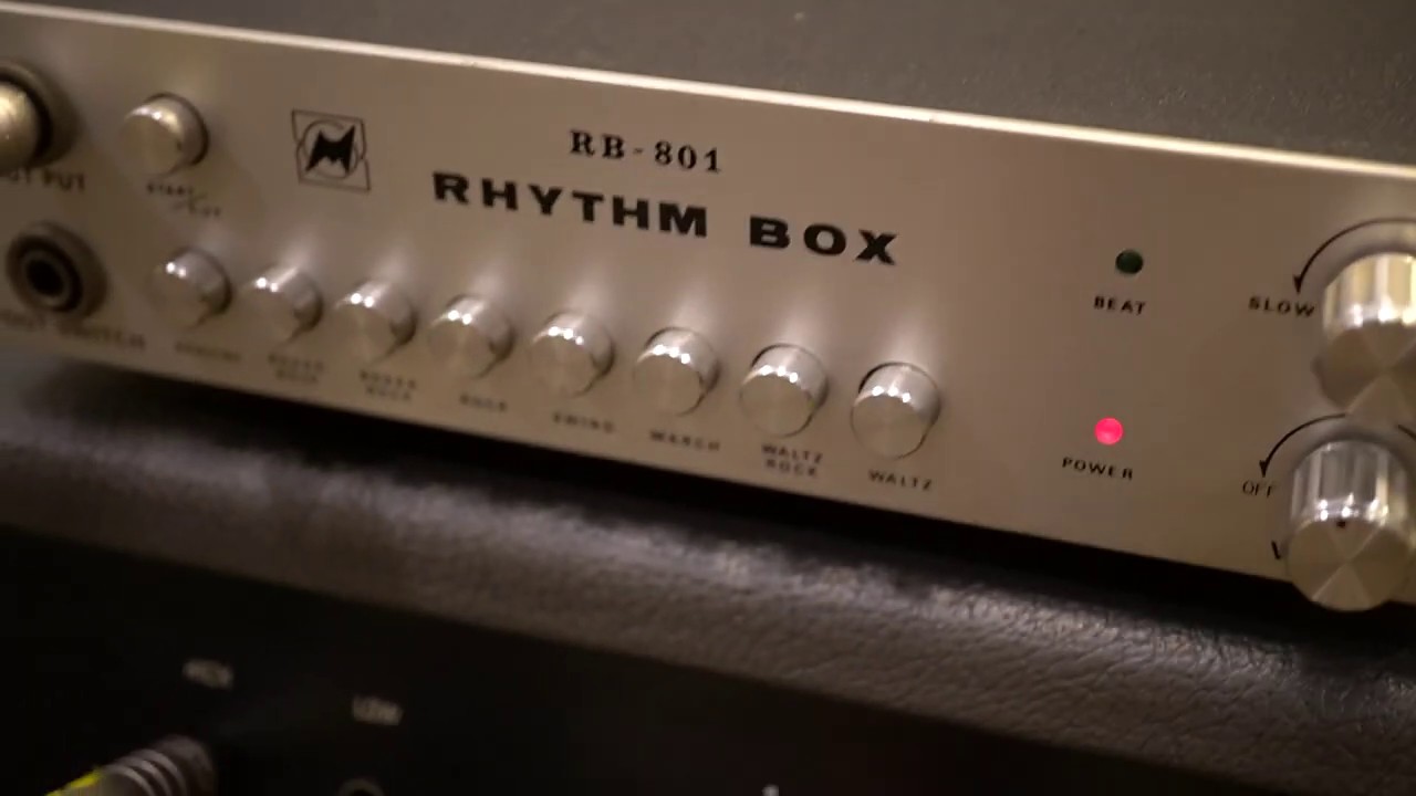 MACH RHYTHM BOX RB-801 - YouTube