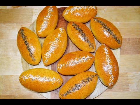 ПИРОЖКИ с Яичной Начинкой   Тесто для несладкой начинки   Buns with egg