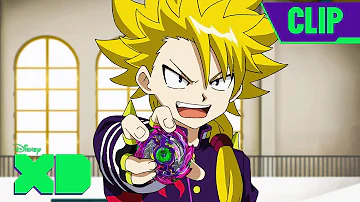 Tempest Wyvron! | Beyblade Burst Evolution | @disneyxd