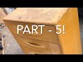 The flipping idiot vs a dirty 1930s heywood wakefield dresser  part 5