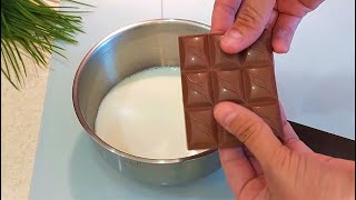 Hot Chocolate Recipe in 1 minute❗ 😋🔥🚀