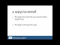 How to enroll in a course on trainingnnlmgov
