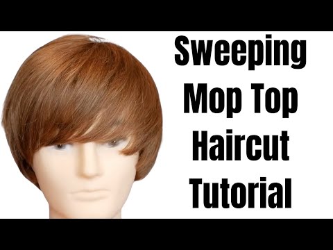 Видео: Sweeping Mop Top Haircut Tutorial - TheSalonGuy