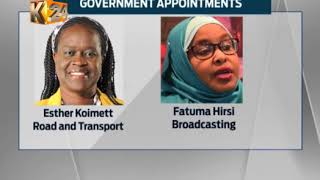President Kenyatta moves to Cabinet secretaries