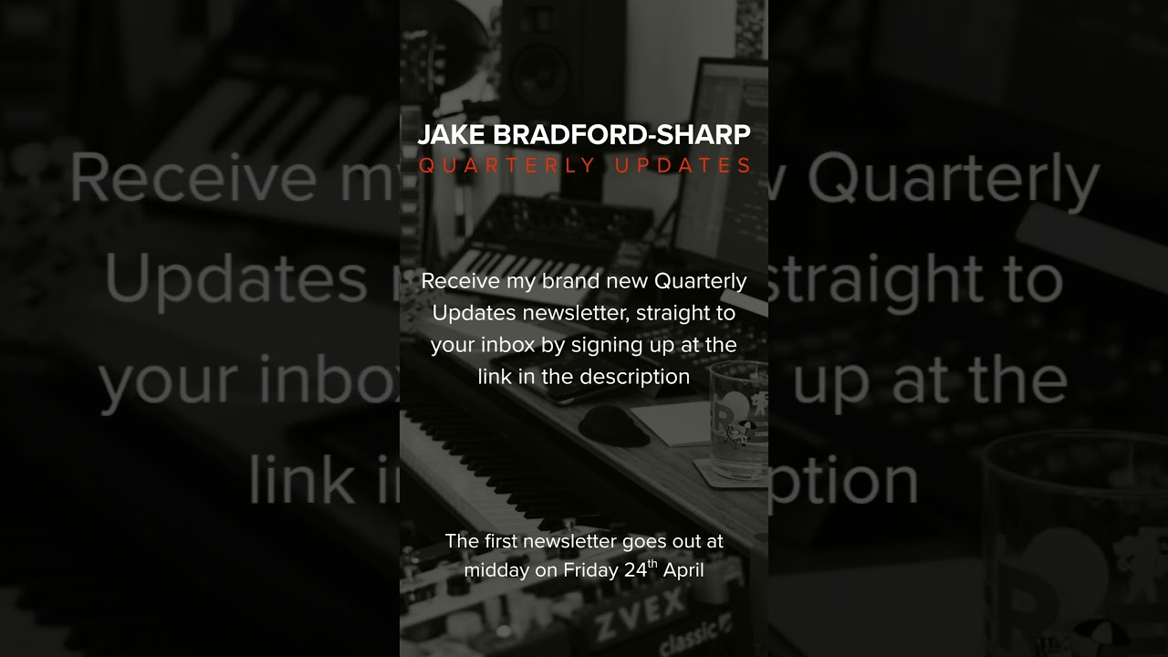 Sign up for my newsletter at jakebradford-sharp.com or https://eepurl.com/dq9R3T 📨 auf YouTube ansehen Sign up for my newsletter at jakebradford-sharp.com or https://eepurl.com/dq9R3T 📨 auf YouTube ansehen