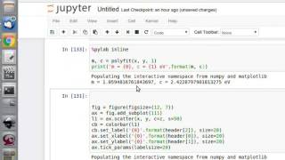 HiPy | Reading .csv files and scatterplot | PART III