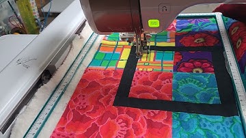 Babylock Solaris Vision Journey-IQ Designer-edge to edge quilting- video #4-new row