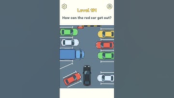 How Can The Red Car Get Out? | Dop 2 - Level 191 | #shorts #dop2 #dop2game #shortsfeed #dextergaming