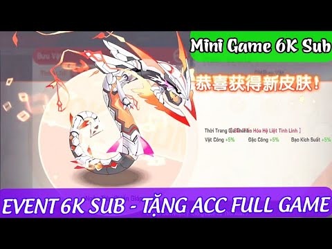 PET COMPACT | ĂN MỪNG 6K SUB / THAM GIA MINI GAME ĐỂ CÓ CƠ HỘI NHẬN ACC FULL GAME