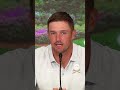Bryson heads into the weekend with all the momentum 😤 #golf #TheMasters #LIVGolf