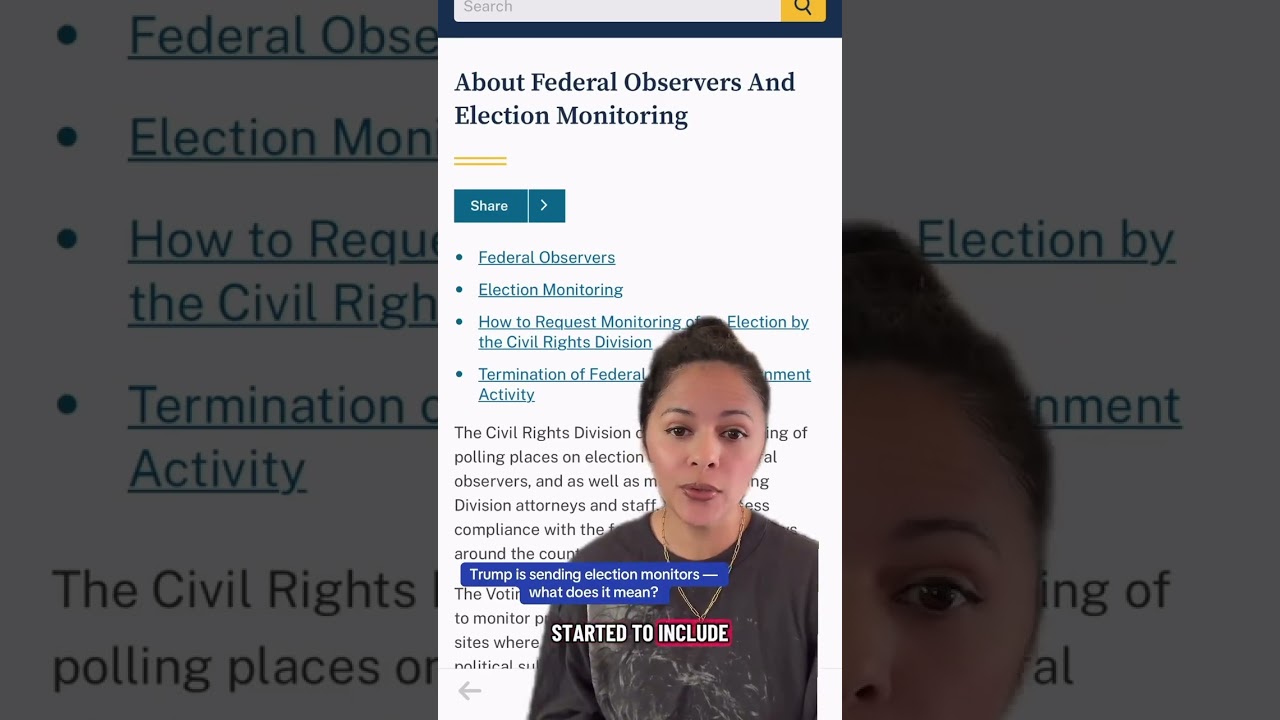 Трамп отправляет федеральных наблюдателей за выборами в Калифорнию и Нью-Джерси