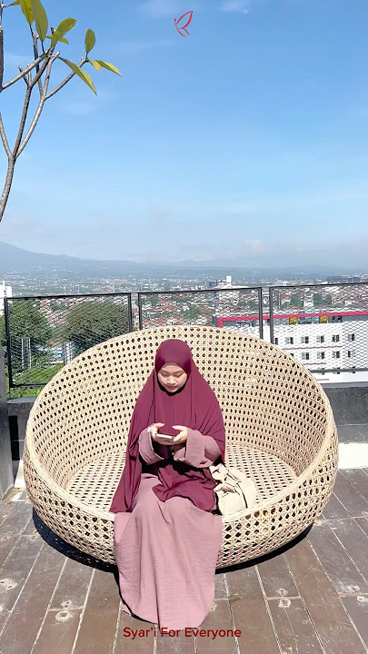 For me and allahh 🤎🥰💕 #hijab #khimarsyari #khimar #abaya