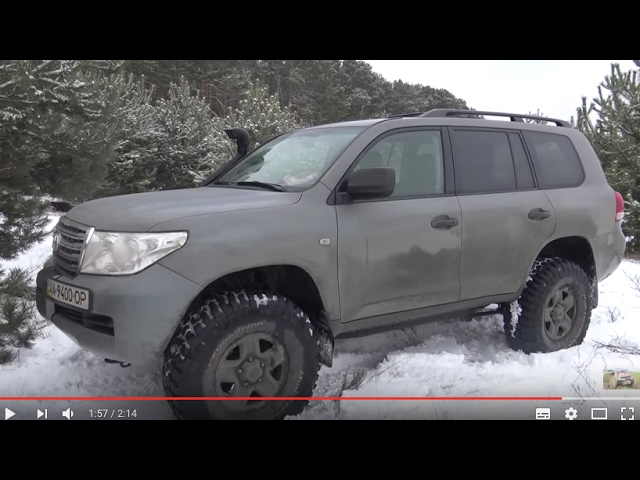 Toyota Land Cruiser 200 на колесах 37" off-road 4x4