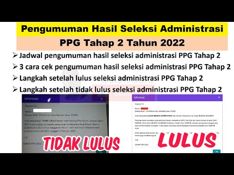 Pengumuman Hasil Seleksi