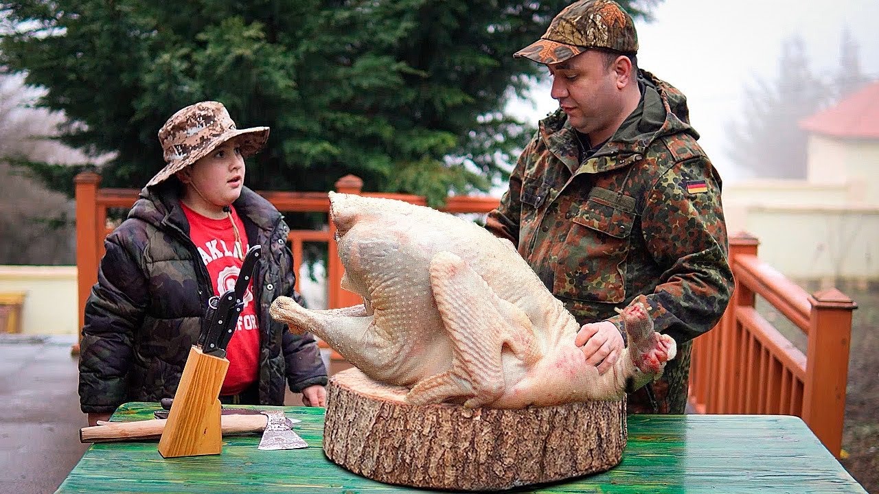 Giant Turkey Dinner Recipe in the Wild