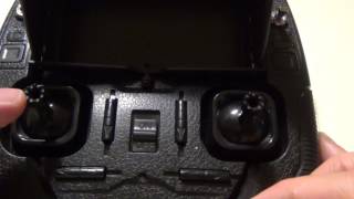 HUBSAN H501S - H501SS STANDARD REMOTE controller: mode setting