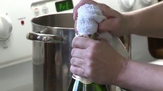 Open Champagne, How to Open Champagne, How to Open a Champagne Bottle