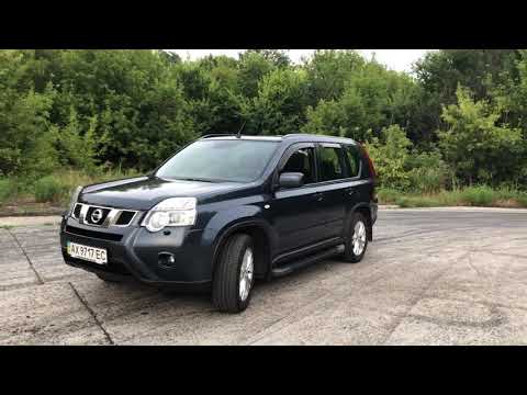 ! Nissan X-Trail T31 (2.0 diesel, manual) in Blue color - Walkaround Review, Exterior & Interior