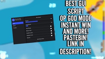 OP TOWER OF HELL SCRIPT GUI - (INFINITE WINS) (GOD MODE & MORE!)