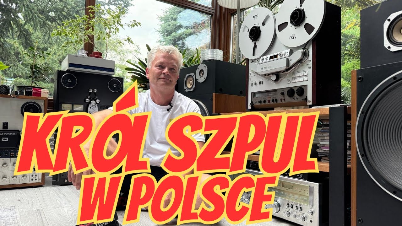 Największy ekspert od magnetofonów szpulowych w Polsce! 🎞️ Spotkanie z Adamem