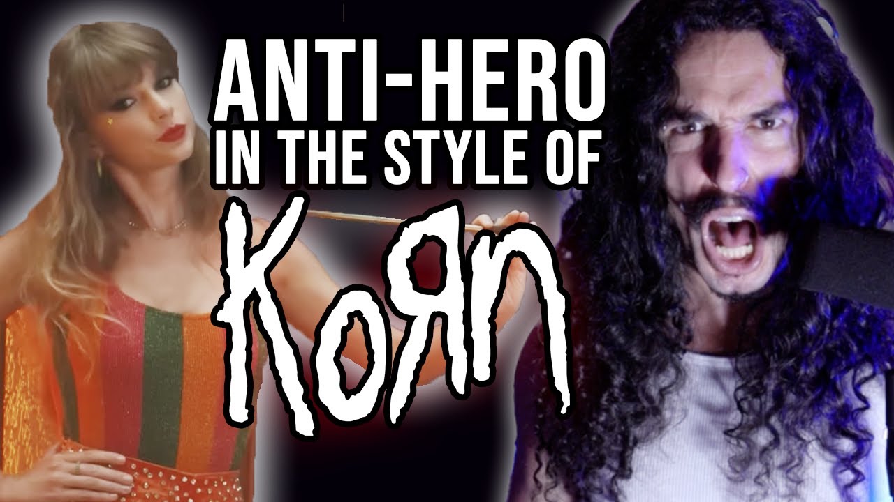 Anti-Hero in the style of KoRn