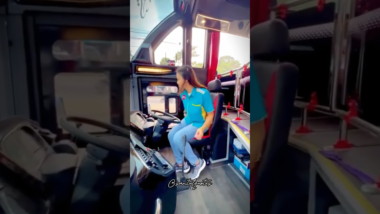 Supir Bus Cantik