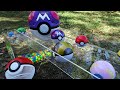 Marble run☆HABA slope & handmade transparent monster ball & water marble course