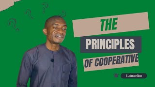 The Principles of Cooperative