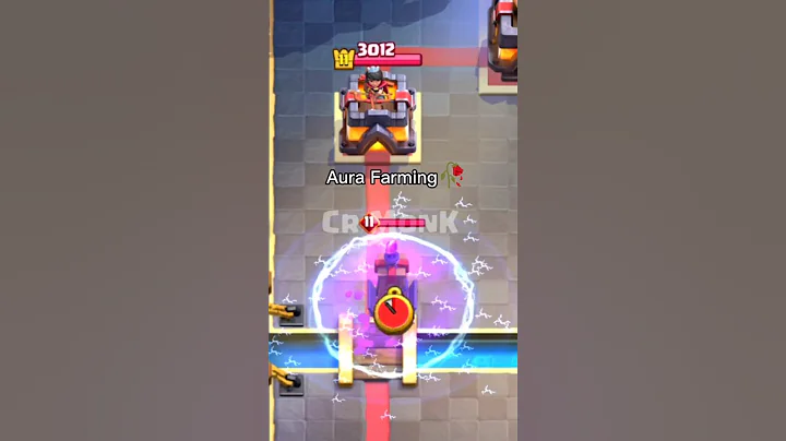 Aura Farming in Clash Royale🥀#shorts #clashroyale #relatable #memes #viral #aura