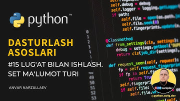 #15 Python Darslari | Lug