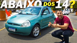 O HATCH MAIS ECONÔMICO PARA COMPRAR ATÉ 15 MIL - Ford KA XR😱