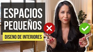 NO HAGAS ESTO EN ESPACIOS PEQUEÑOS! 🚫🙅🏻‍♀️5 Tips para decorar espacios pequeños como un profesional.