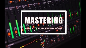 Mastering with a stock ableton plugins[free download]