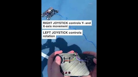 Mecanum Drive Robot - Joystick Controls