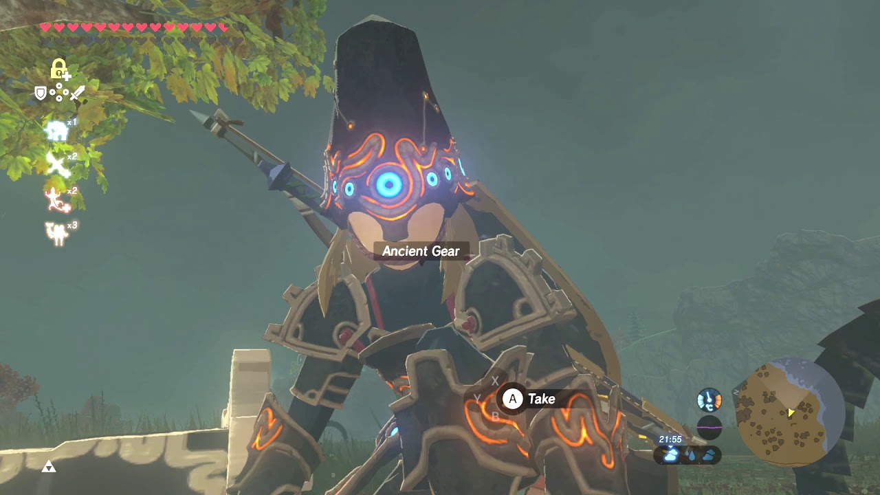Zelda: Breath of the Wild: A Quest for 3 Giant Ancient Cores