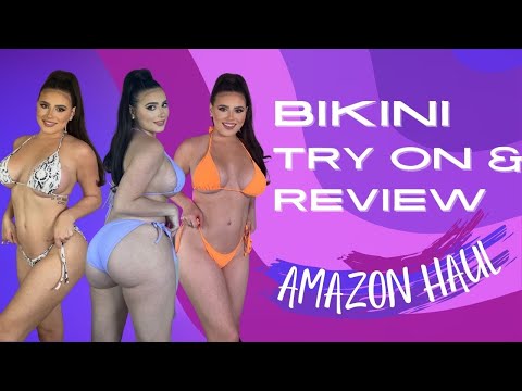 Bikini Try On & Review | Amazon Haul #tryon
