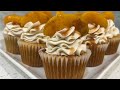 PEACH 🍑 COBBLER 🥧 CUPCAKES | EASY| BEGINNER FRIENDLY