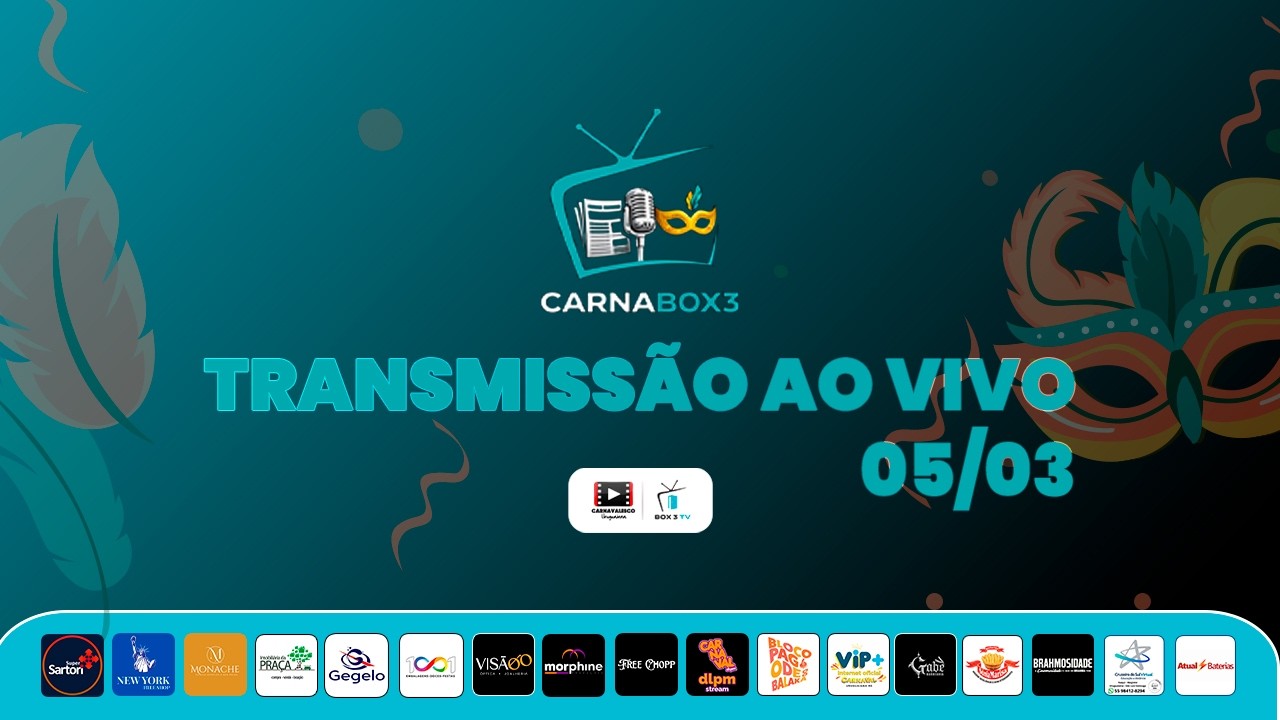 Carnaval Fora de Época Uruguaiana 2026  AO VIVO Box 3 - TV Uruguaiana - 1ª NOITE - QUINTA-FEIRA