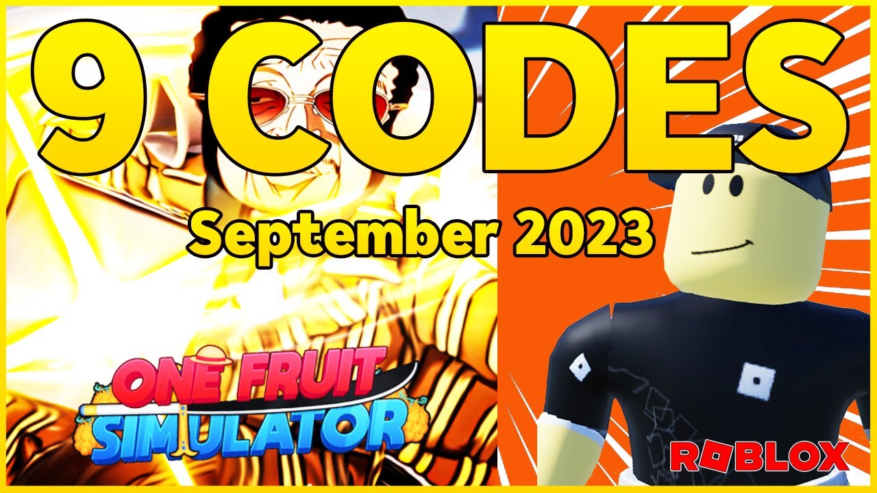 NEW* ALL WORKING CODES FOR One Fruit Simulator IN SEPTEMBER 2023! ROBLOX One  Fruit Simulator CODES 