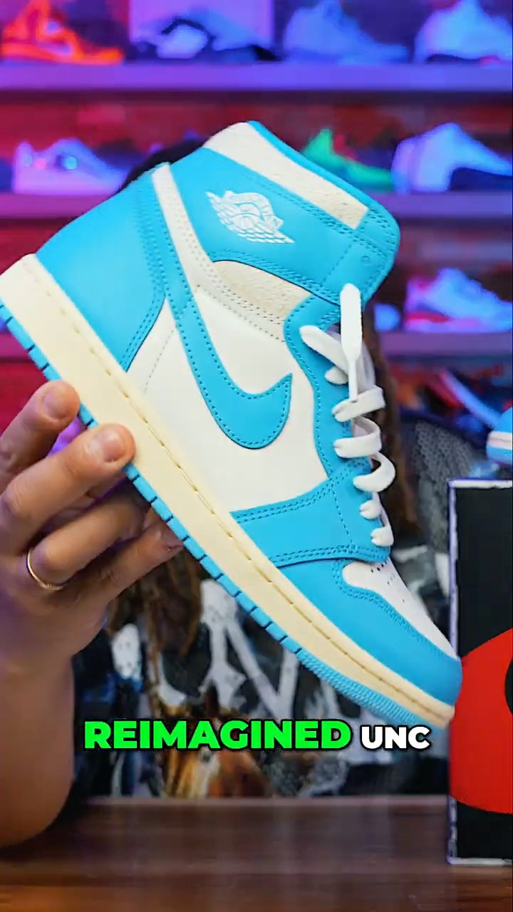 Jordan 1 UNC Reimagined - Is It Worth The Hype ? - YouTube