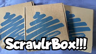 Trying out a new art subscription box! | ScrawlrBox | Unboxing
