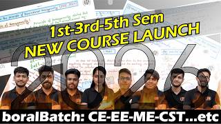 1st-3rd-5th Sem 🔥 Course Launch: 2026