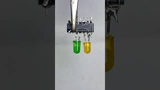 How to make Dual Led Flasher #shorts #electronic.32 #cd4047