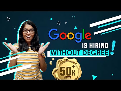 How to get a job without degree in India ? | Job without education ? | Google Career Certificate