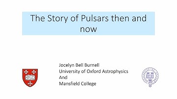 2024 Ta-You Wu Lecture in Physics - Dr Jocelyn Bell Burnell - The Discovery of Pulsars