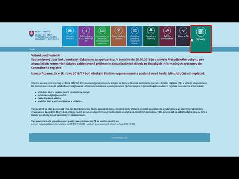 Eduzber 2018 - inštruktážne video o kontrole údajov